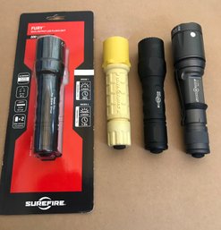 Group Of SUREFIRE Flashlights