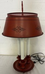 Contemporary Tole Bouillotte Lamp