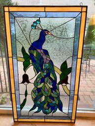 Stained Glass Peacock