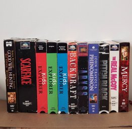 Assorted VHS Tapes (4 Of 8)