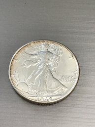 1942 Liberty Walking Silver Half Dollar