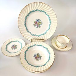 A Set Of Minton Ardmore China Service For 12