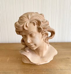 Gorgeous Plaster Bust Of A Woman