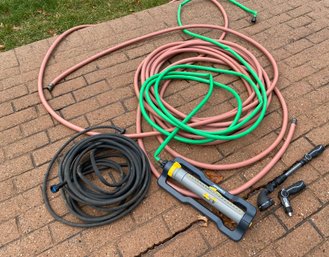 Group Of Hoses Including A Drip Hose