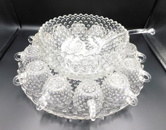 Duncan Miller Hobnail Clear Complete Punch Set