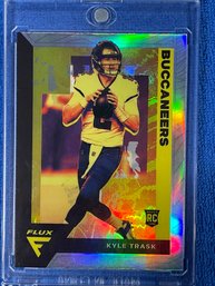 2021 Panini Chronicles Flux Kyle Trask Rookie Silver Prizm Card #FX-7