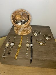 Ladies Watches And Misc. Jewelry Lot