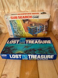 Vintage  Lost Treasure Game And Sub Search