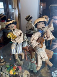 M. Magdalena Brazilian Cloth Figurines - Tio's Two Piece Band