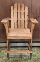 Outdoor Wooden Captains Chair