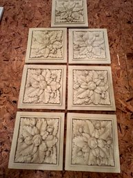 7 Matching Wall Plaques