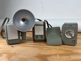 Three Vintage Anscoflex II Cameras