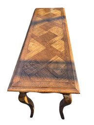 Parquet Wood Design Sofa Table