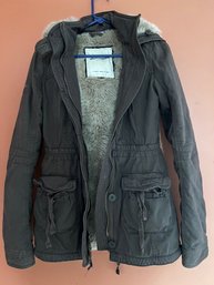 Abercrombie And Fitch Womens Hooded Winter Coat