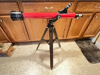 Tasco Telescope, Red, Reach For The Stars!