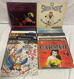 Assortment Of Musicals Vinyl Records Including South Pacific