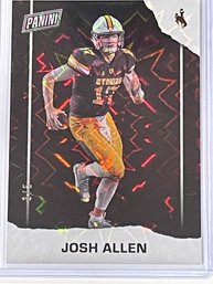 2021 Panini Fathers Day Josh Allen Shock Wave Refractor Card #FB5    Numbered 3/5