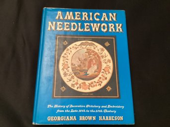 American Needlework History Book HC Illustrated Harbeson