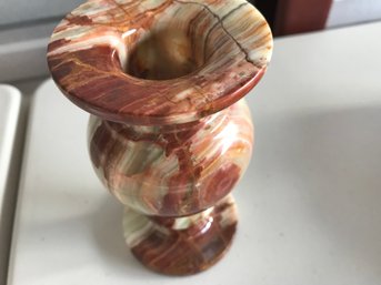 Onyx Vase, 6 Inches Tall