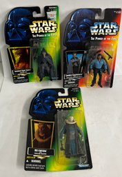 Group Of 3 Star Wars Figures From Around 1995