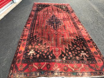 Bidjar  Hand Knotted Persian Rug, 5 Feet By 10 Feet 2 Inch