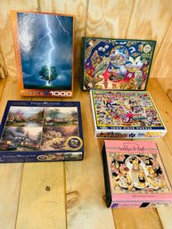 Thomas Kinkade Puzzle And More