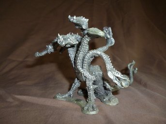 Dragon 7-Headed Partha Pewter Figurine