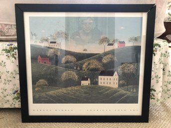 Warren Kimble Rolling Hills Folk Art Print