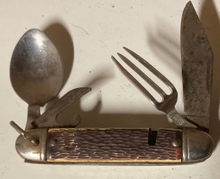 Unique Antique Pocketknife By Colonial Prov. USA.