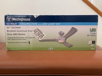 Westinghouse 52-inch Ceiling Fan With LED Light ( NIB )