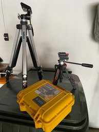 Two Tripods And A New Waterproof Pelican Case Nice Gear