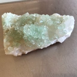 Apophylite Crystal Cluster, 4 Oz,  3 Inch By 2 Inch