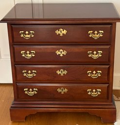 Four Drawer American Drew Chippendale Style Small Dresser 24 In. H X 15 In. W X 23.5 In. Depth