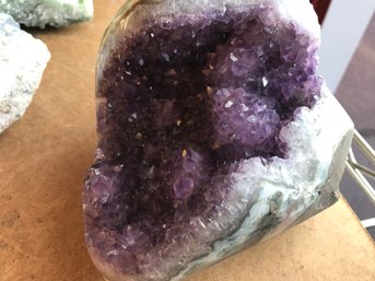 Amethyst Crystal Geode , 5 LB