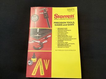 1991 Starrett Precision Tool Catalog, Volume Two Issue Two Vintage