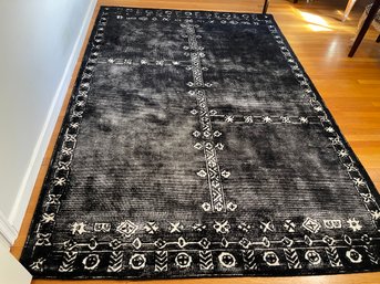 A Kelvi Turkish Knot Wool Rug