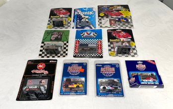 Set Of Vintage Diecast NASCAR Cars