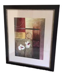 Large Floral Framed Wall Art