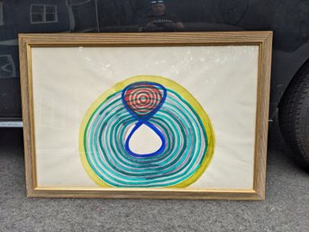 Infinite Circles Painting By Junior Delamay? And Jon Franivous?