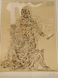 Dali Exploding Madonna Signed And Numbered Lithograph 225/250Lithograph