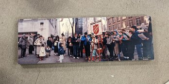 Signed 1987 Salvation Army Panoramic Photograph