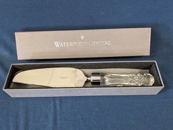 Waterford Crystal Cake Server In Original Box