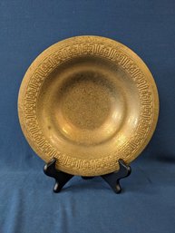 Antique Tiffany Studios NY 1707 Arts And Crafts Gilt Bronze / Dore Bowl