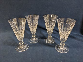 Waterford Tramore Crystal Glasses Water (?) Champagne Flutes (?)