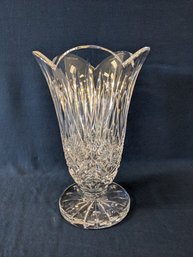 Signed 9&3/4' Tall Waterford Crystal 'Glendale' Vase