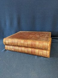 Leather And Gilt Bound 2 Volumes (1&2) 1834 History Of The United States Books