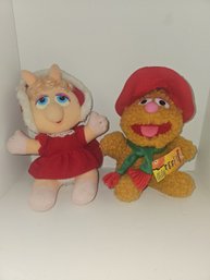 Vintage McDonald's Muppets Babies Miss Piggy Fozzy Bear