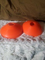 Set Of 16 Field Markers Neon Orange