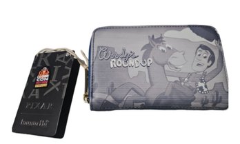 LOUNGEFLY Pixar Woody's Roundup Wallet NEW