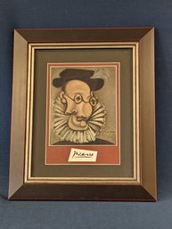 Picasso Poster / Print 'Portrait Of Jaume Sabartes With Ruff And Bonnet'